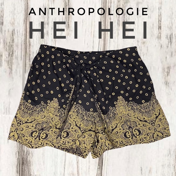 Anthropologie Pants - Anthropologie Hei Hei wrap front shorts
